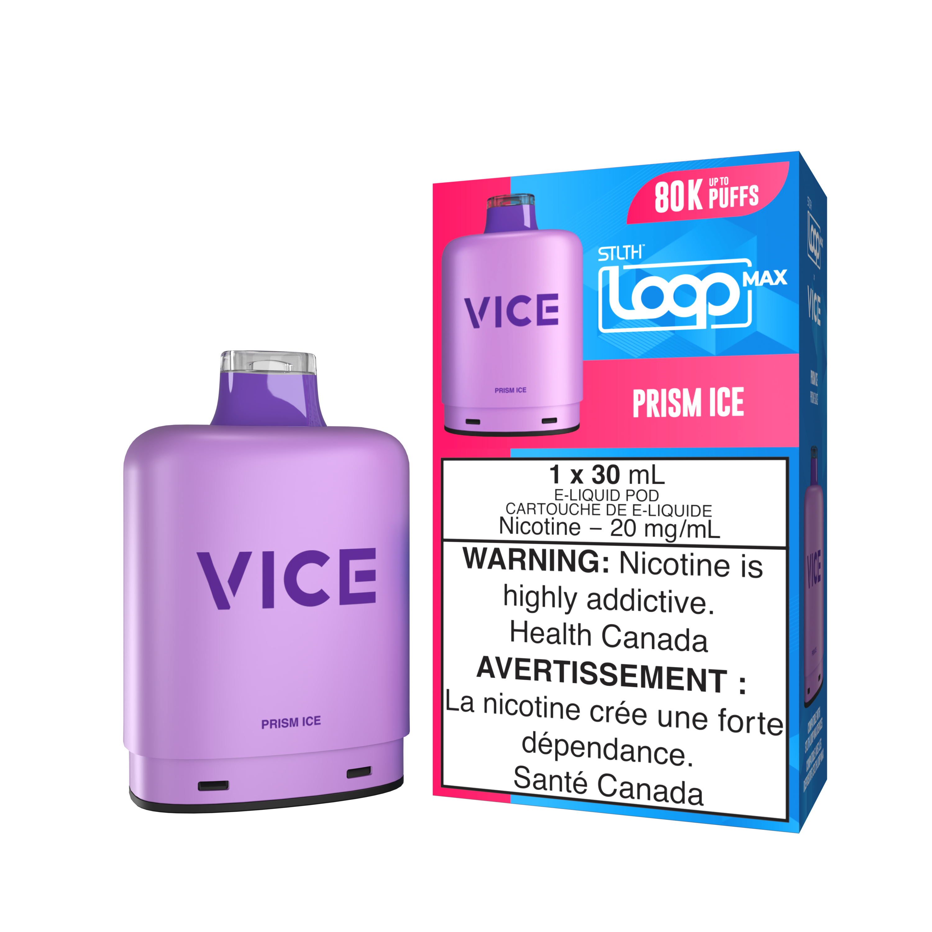 PRISM ICE - STLTH LOOP MAX X VICE (30mL) *LOOP MAX DEVICE REQUIRED*