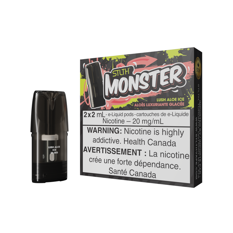 STLTH MONSTER POD PACK LUSH ALOE ICE