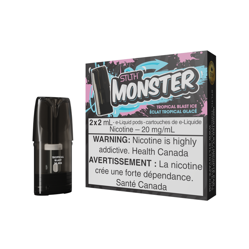 STLTH MONSTER POD PACK GLACE BLAST TROPICALE