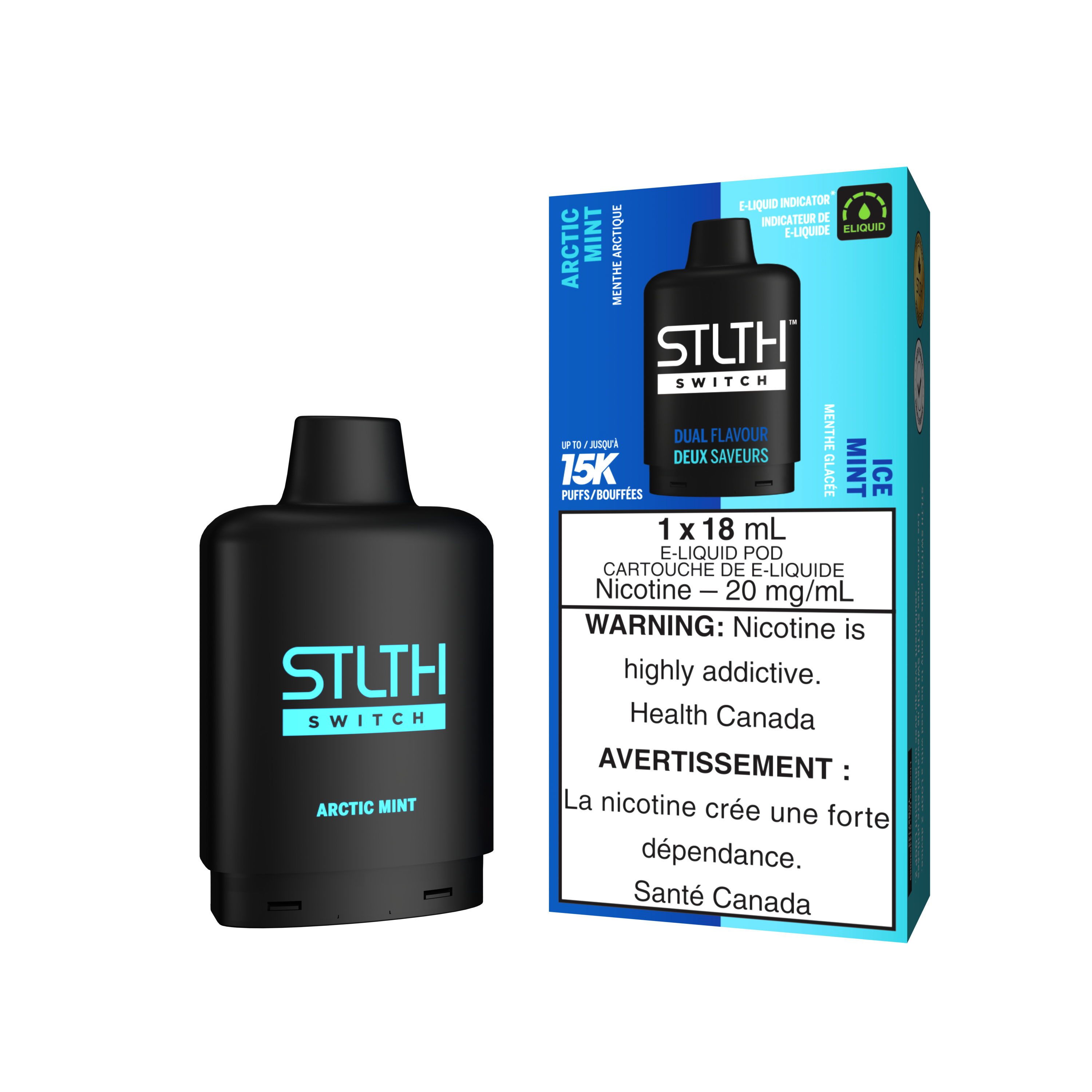 ARCTIC MINT & ICE MINT - STLTH SWITCH (18mL) (ONTARIO)