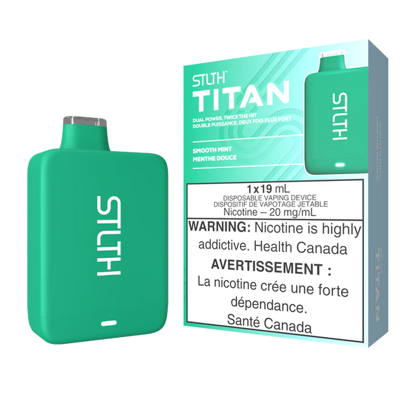 STLTH TITAN DISPOSABLE - SMOOTH MINT