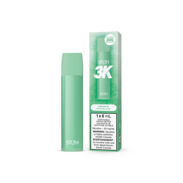 STLTH 3K DISPOSABLE - HONEYDEW ICE