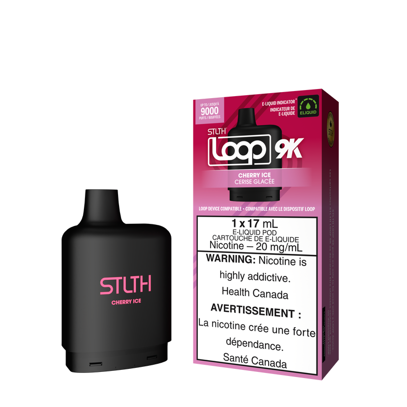 STLTH LOOP 9K POD - CHERRY ICE (ONTARIO)