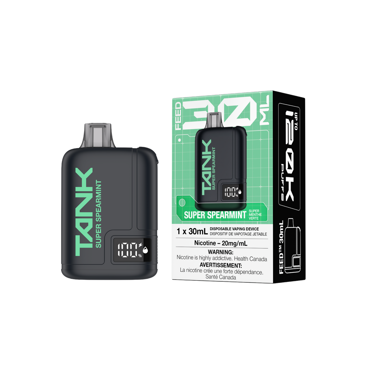 SUPER SPEARMINT - FEED TANK 120K (30mL)