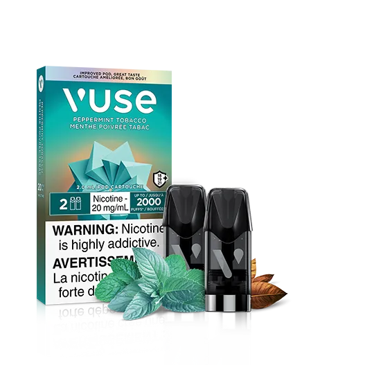 VUSE ePod - PEPPERMINT TOBACCO (NEW FORMULA 20MG) (ONTARIO)