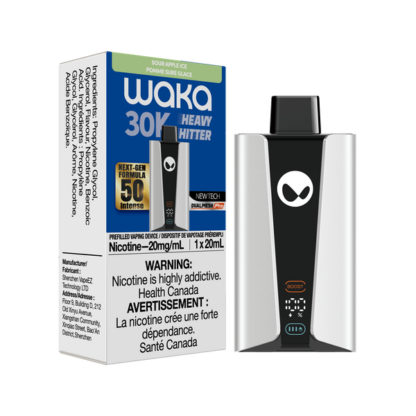 WAKA HEAVY HITTER - SOUR APPLE ICE (ONTARIO)