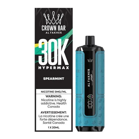 SPEARMINT - AL FAKHER 30K HYPER MAX DISPOSABLE (20mL) (ONTARIO)