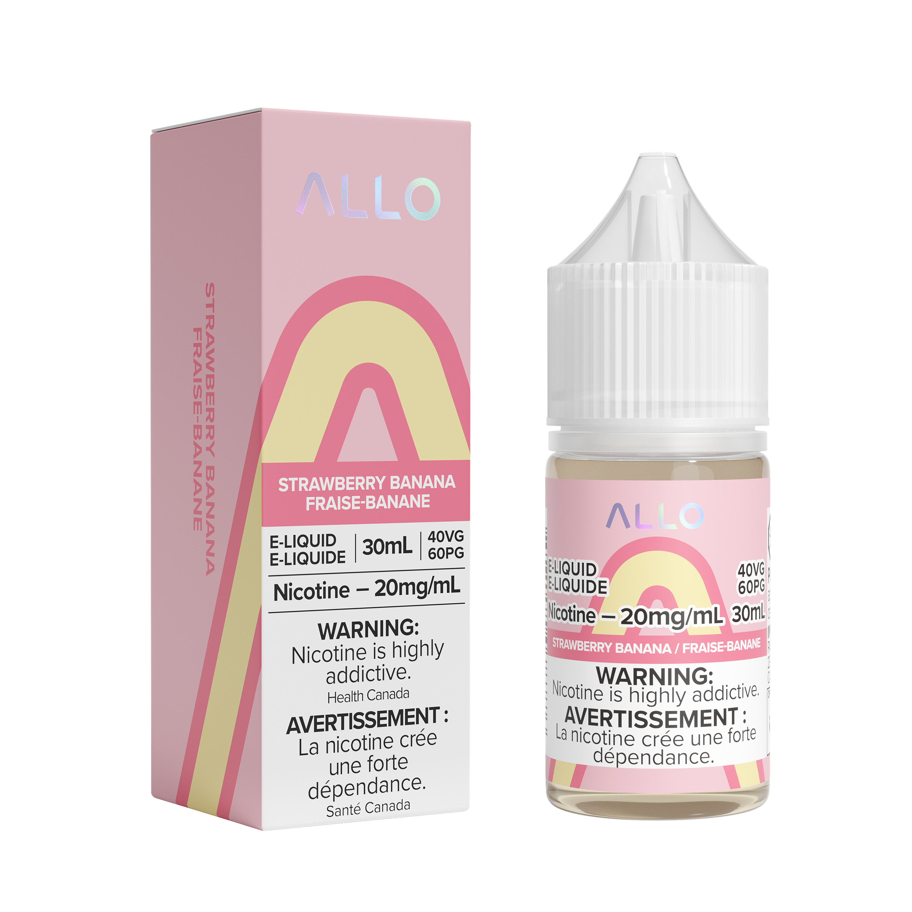 ALLO E-LIQUID - STRAWBERRY BANANA (ONTARIO)