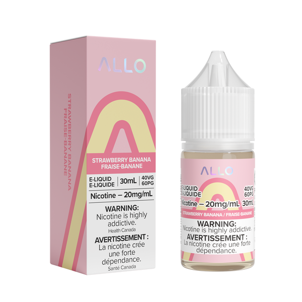 ALLO E-LIQUID - STRAWBERRY BANANA