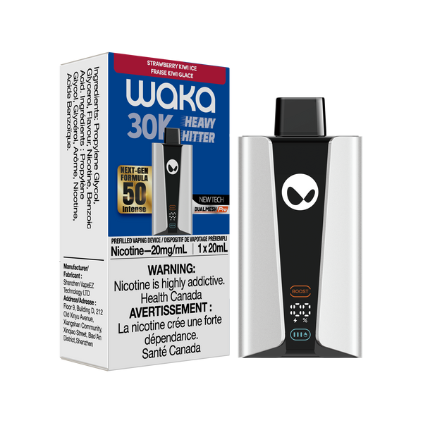 WAKA HEAVY HITTER - STRAWBERRY KIWI ICE (ONTARIO)