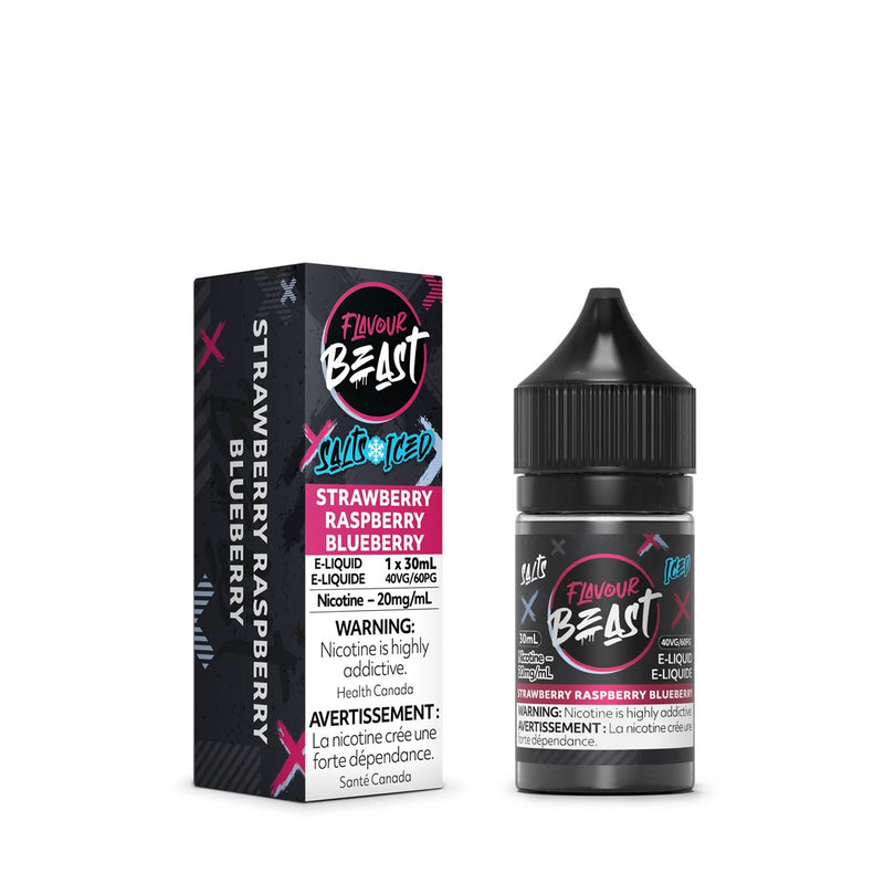 STRAWBERRY RASPBERRY BLUEBERRY - FLAVOUR BEAST E LIQUID (30mL) (ONTARIO)
