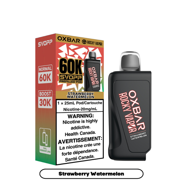 STRAWBERRY WATERMELON - OXBAR SVOPP 60K POD SYSTEM (SVOPP DEVICE REQUIRED) (ONTARIO)