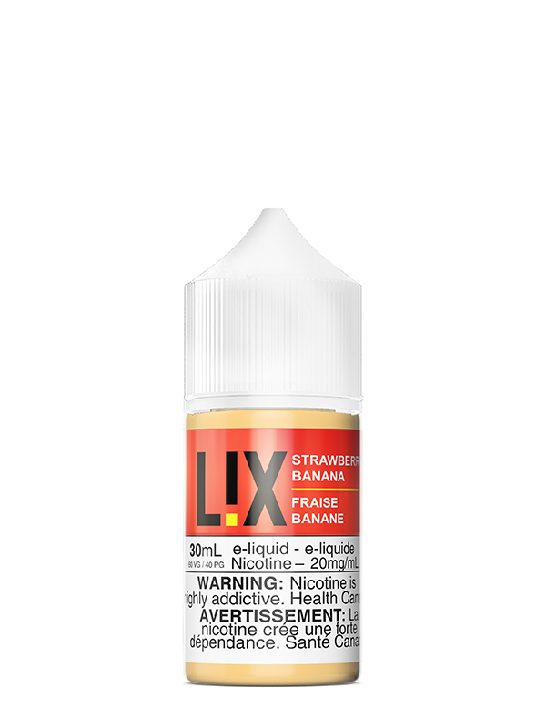L!X - STRAWBERRY BANANA (LIX) (30mL) (ONTARIO)