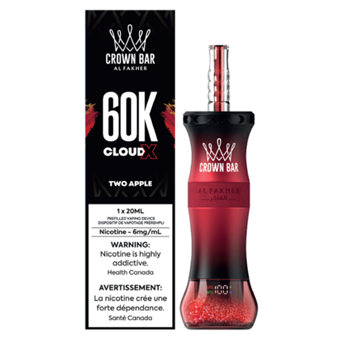 TWO APPLE - AL FAKHER 60K CLOUD X (20mL)