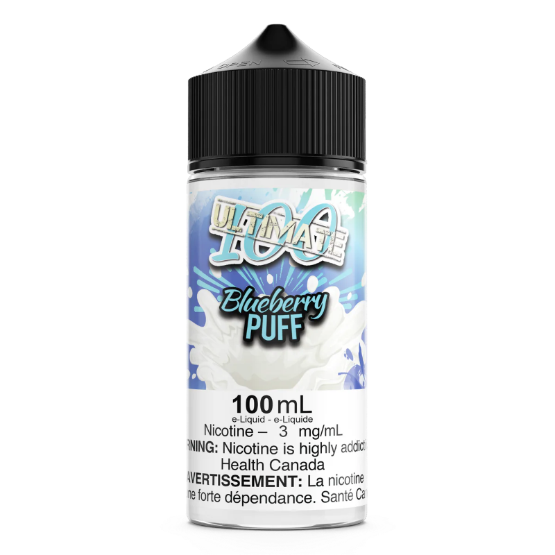 ULTIMATE 100 – BLUEBERRY PUFF (100mL) (ONTARIO)