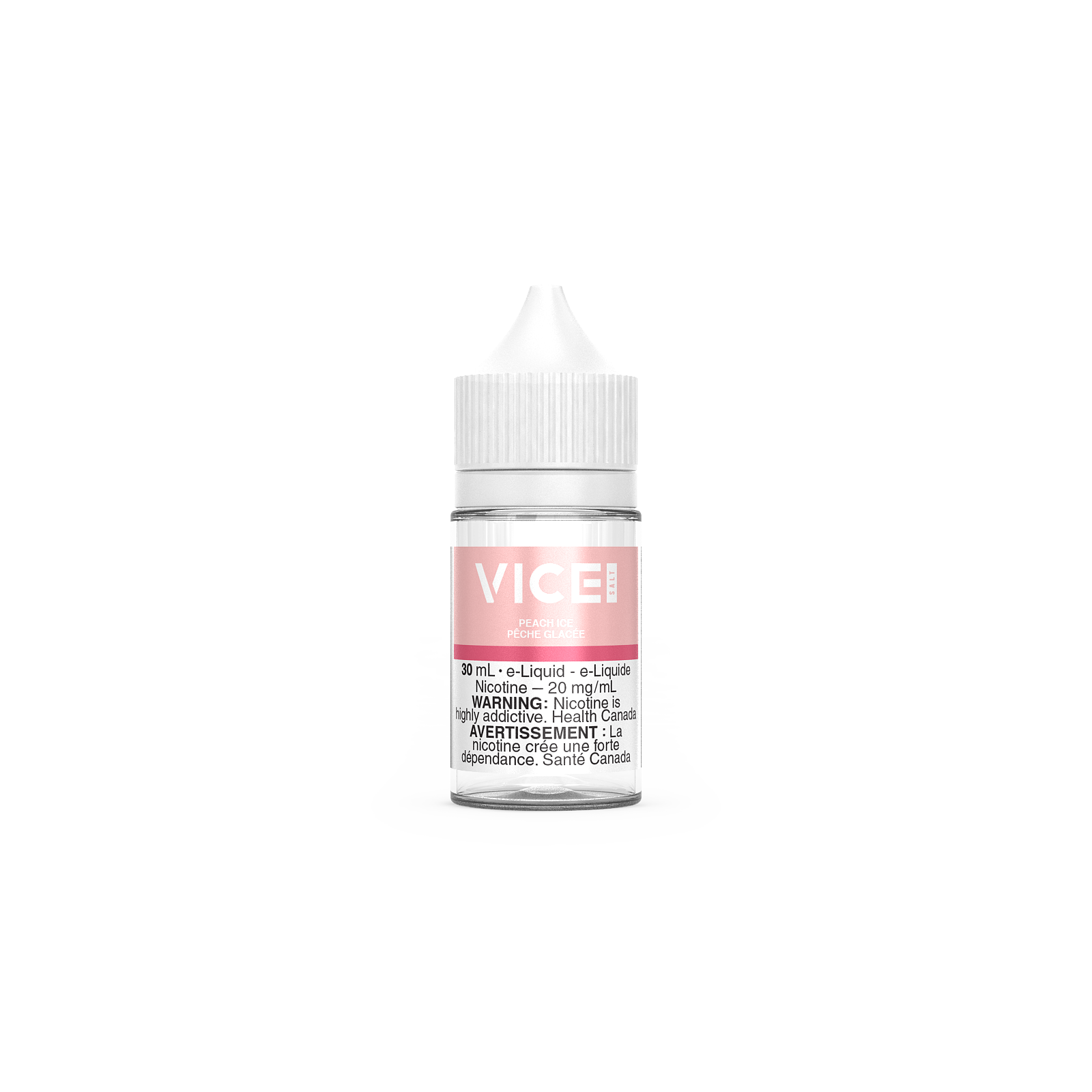 PEACH ICE BY VICE SALT (30mL) (ONTARIO)