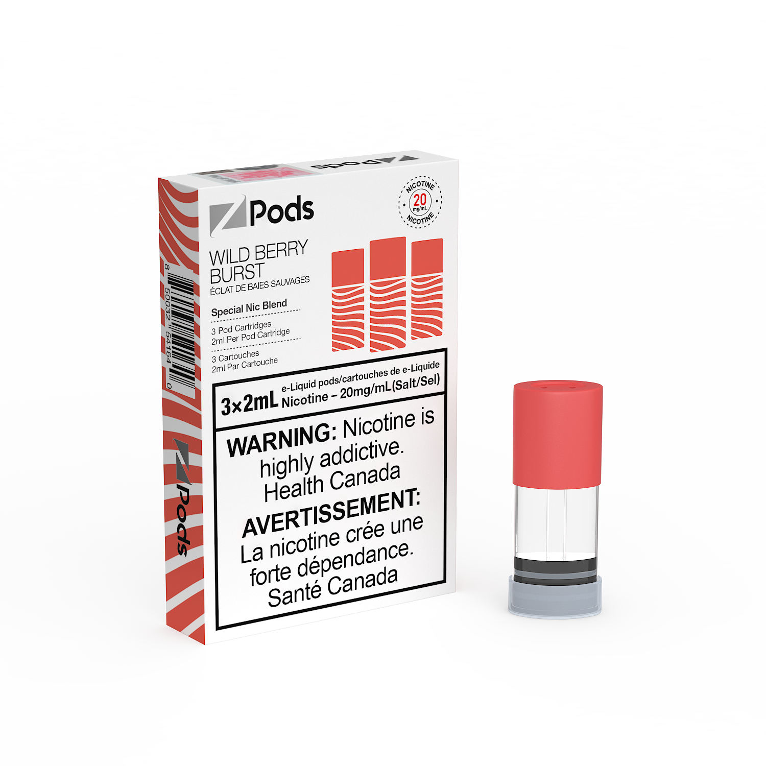 Z-PODS: WILD BERRY SK (WILD BERRY BURST) (ONTARIO)