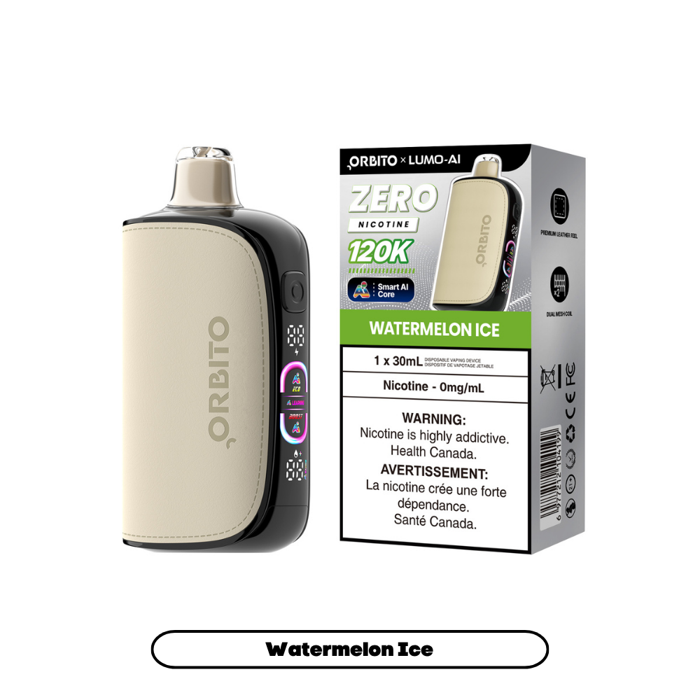 WATERMELON ICE - ORBITO LUMO AI 120K (30mL) ZERO NICOTINE