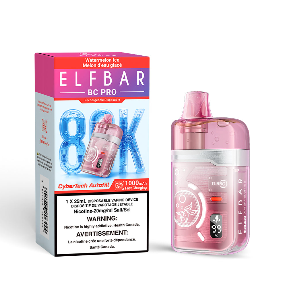 WATERMELON ICE - ELFBAR BC PRO 80K (25ML) (ONTARIO)
