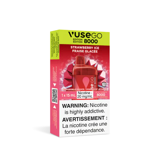 STRAWBERRY ICE - VUSE GO 8000 (ONTARIO)