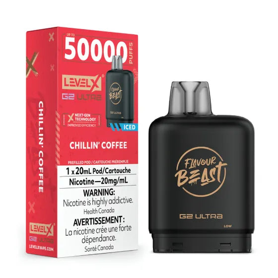 CHILLIN' COFFEE ICED - FLAVOUR BEAST LEVEL X G2 ULTRA (20mL)