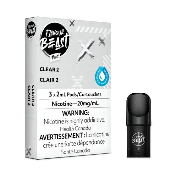 CLEAR 2 - FLAVOUR BEAST PODS (ONTARIO)