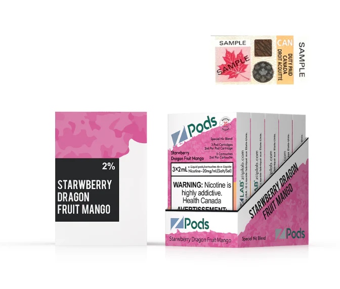 Z-PODS: STRAWBERRY DRAGON FRUIT MANGO (ONTARIO)