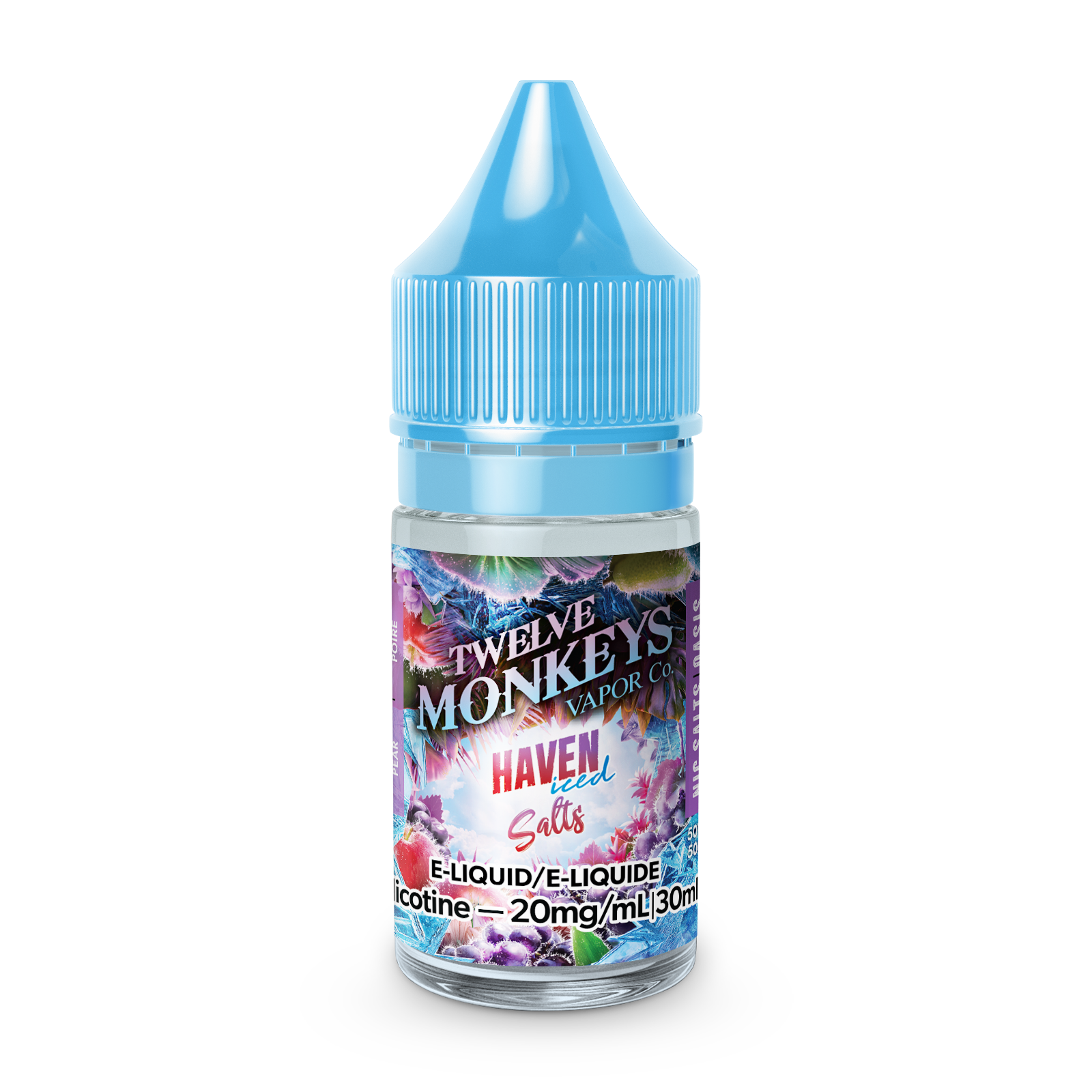 TWELVE MONKEYS ICE AGE SALTS - HAVEN ICED (30mL)