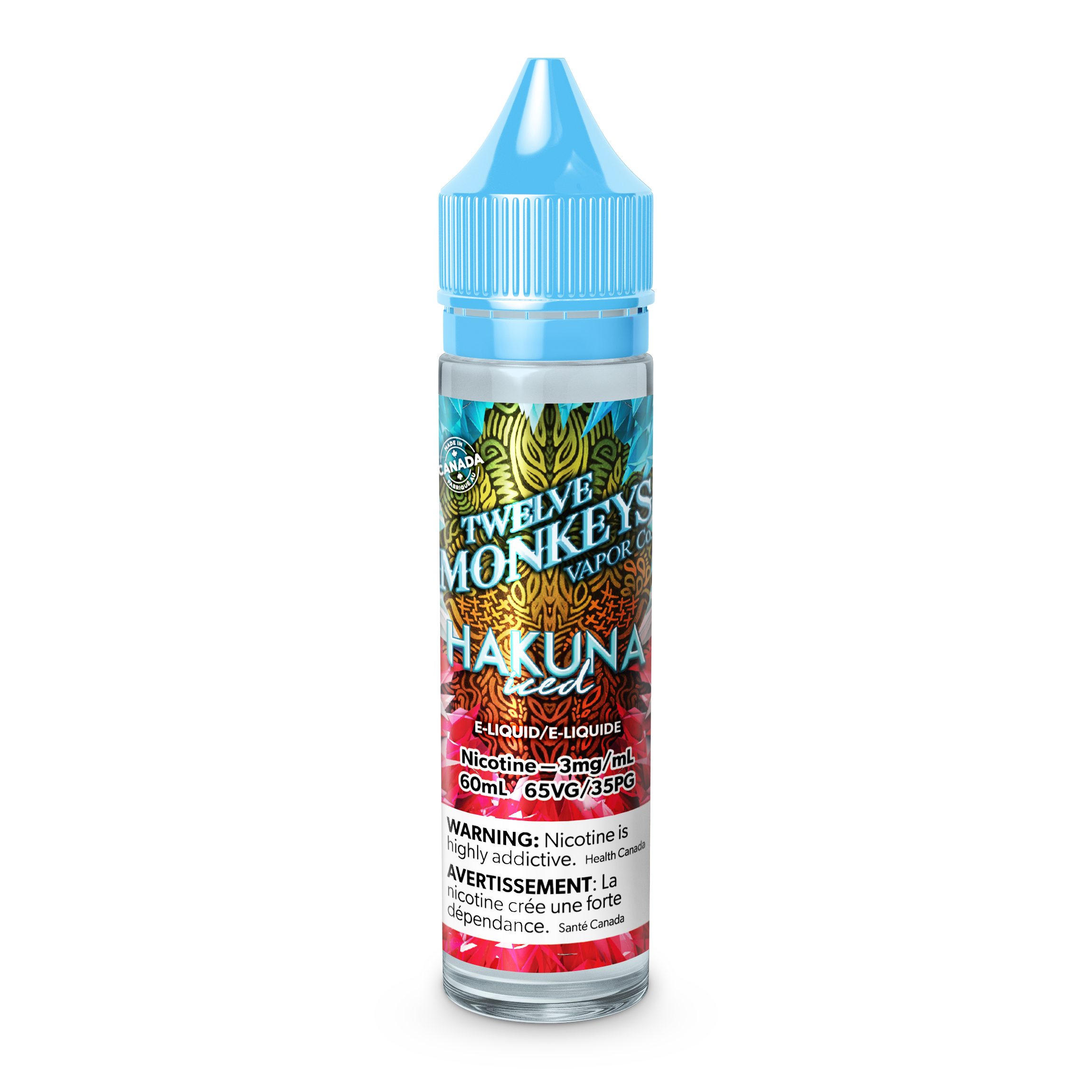 TWELVE MONKEYS - ICE AGE HAKUNA ICED (60mL) (ONTARIO)