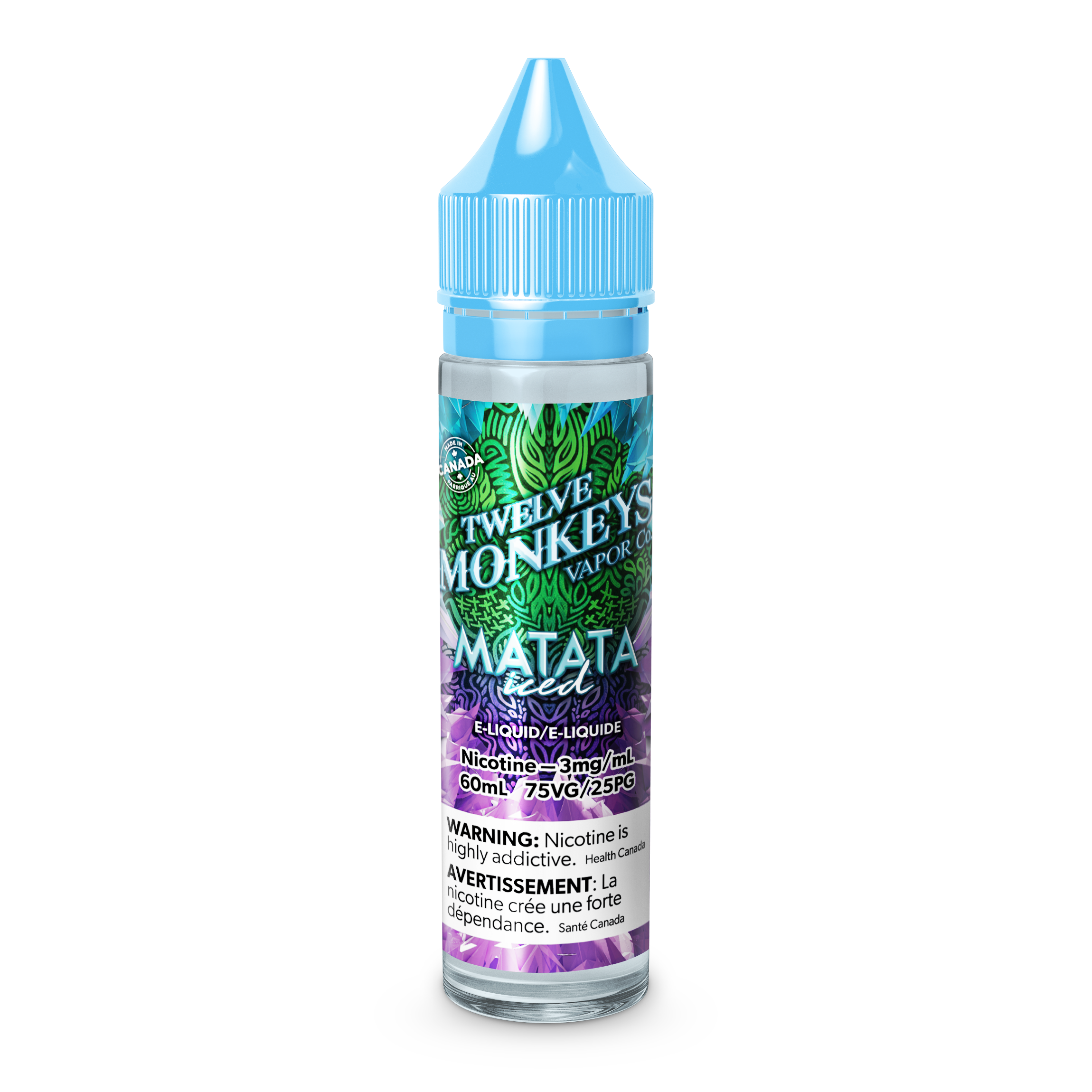 TWELVE MONKEYS - ICE AGE MATATA ICED (60mL) (ONTARIO)