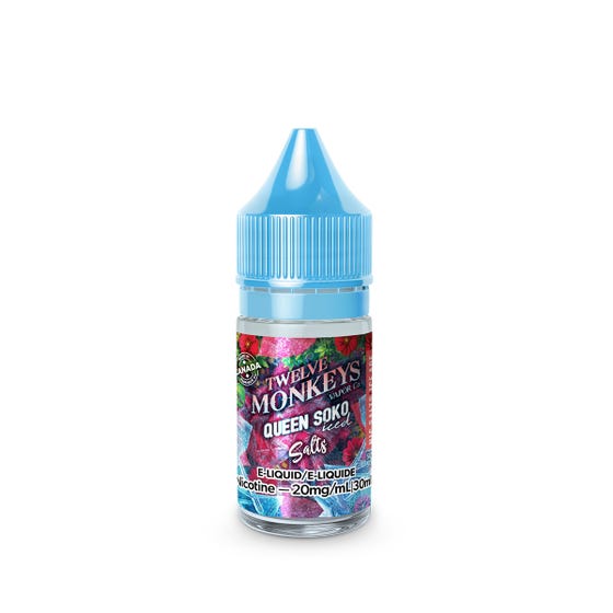 TWELVE MONKEYS: ICE AGE SALT QUEEN SOKO ICED (30mL) (ONTARIO)