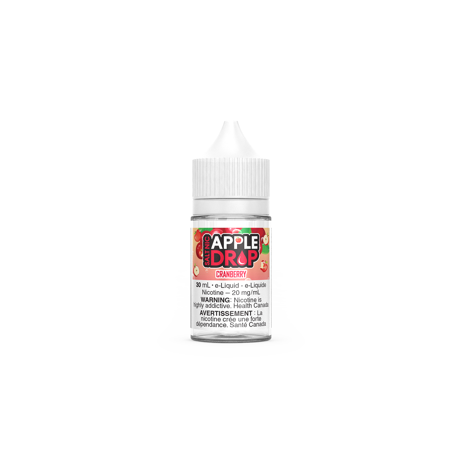 CRANBERRY BY APPLE DROP SALT (30mL) (ONTARIO)