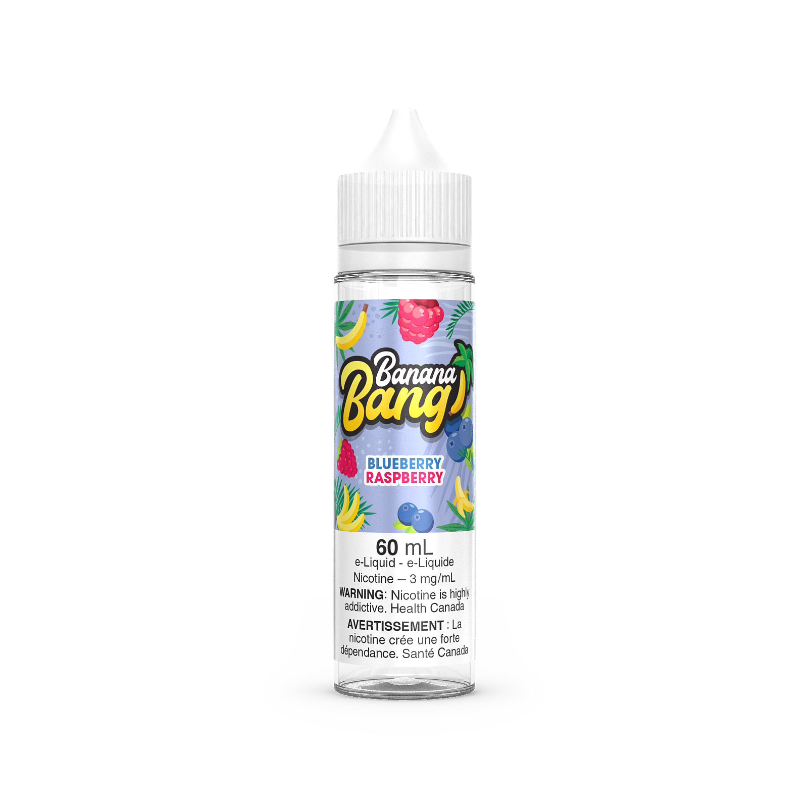 BLUEBERRY RASPBERRY BY BANANA BANG (60mL) (ONTARIO)