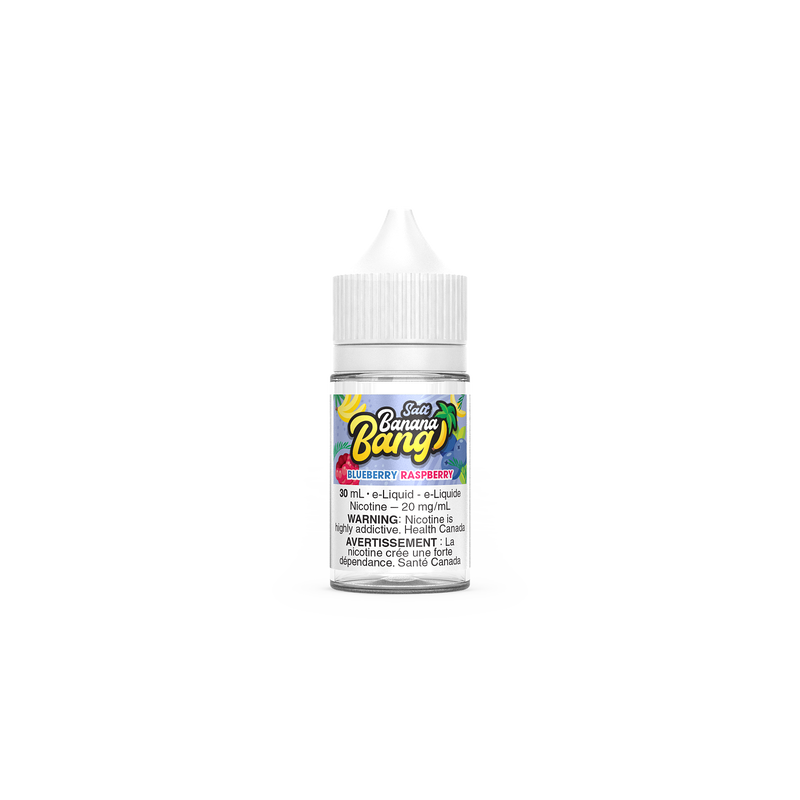 BLEUET FRAMBOISE PAR BANANA BANG SALT (30mL)