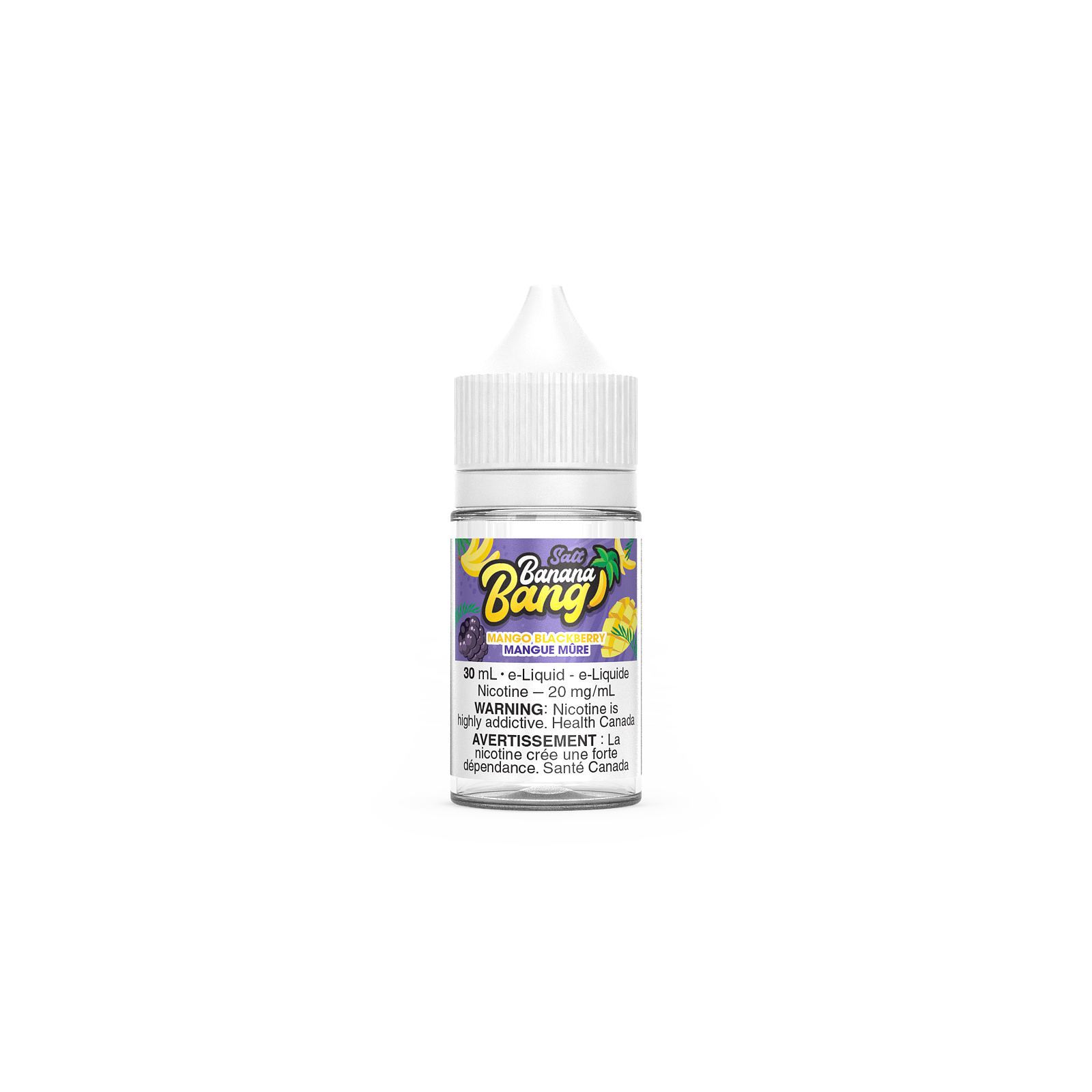 MANGO BLACKBERRY BY BANANA BANG SALT (30mL) (ONTARIO)
