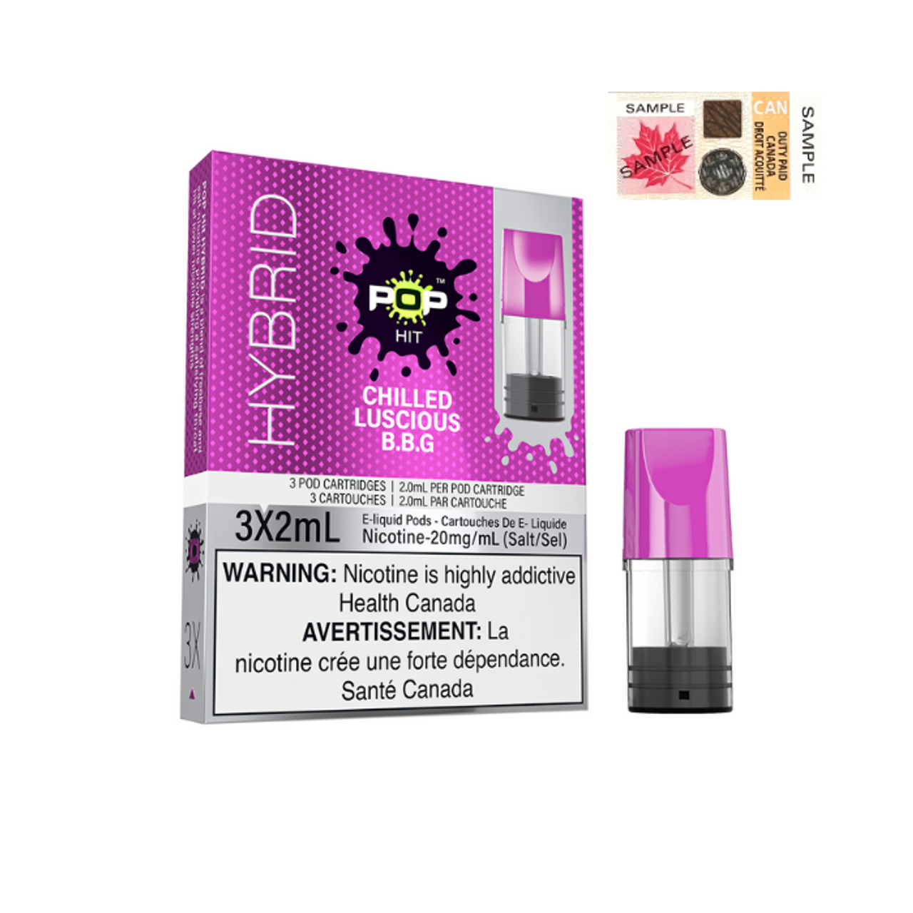 CHILLED LUCIOUS BBG - POP PODS HYBRID (ONTARIO)