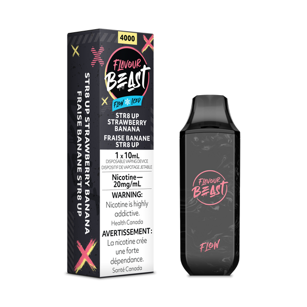 STR8 UP STRAWBERRY BANANA - FLAVOUR BEAST FLOW