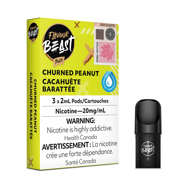 CHURNED PEANUTS - FLAVOUR BEAST PODS