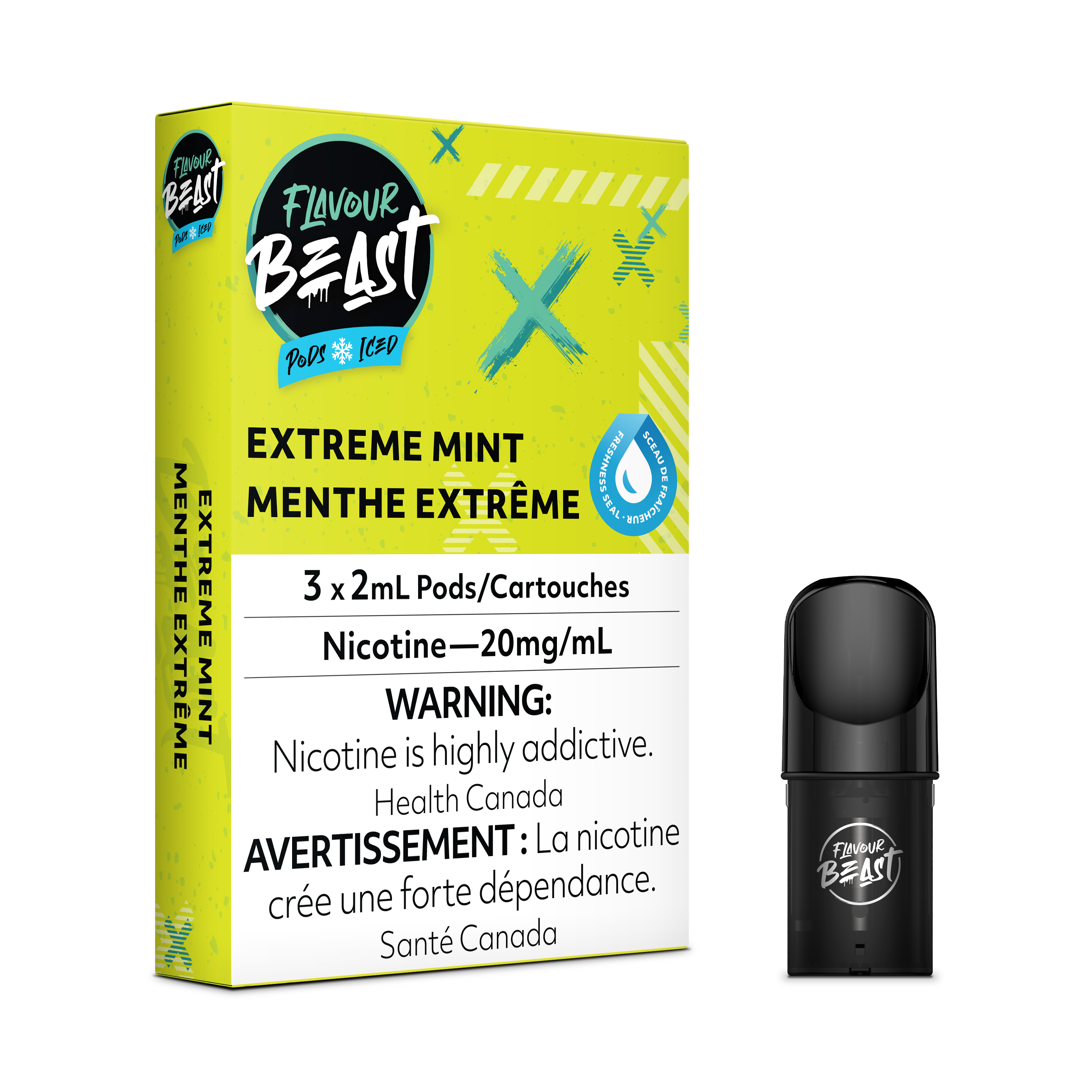 EXTREME MINT - FLAVOUR BEAST PODS (ONTARIO)