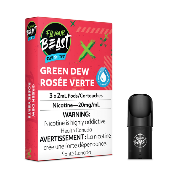 GNARLY GREEN D - FLAVOUR BEAST PODS (ONTARIO)