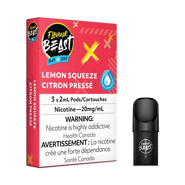 LEMON SQUEEZE - FLAVOUR BEAST PODS