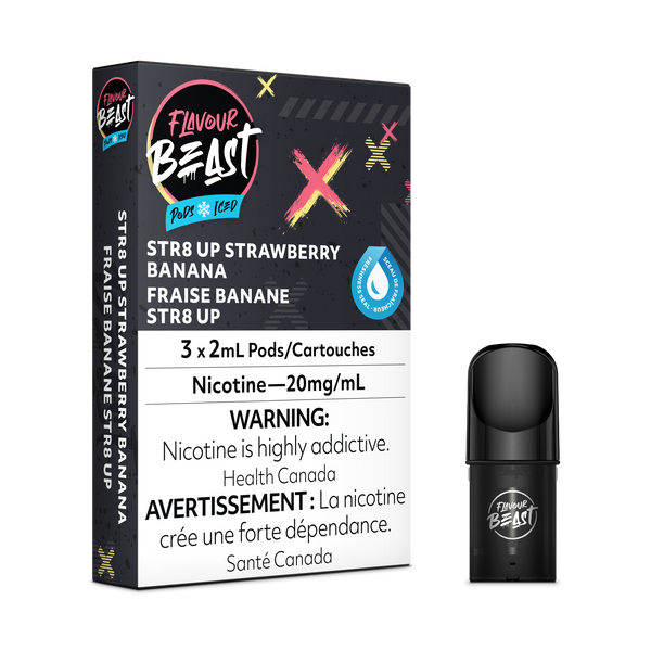 STR8 UP FRAISE BANANE - GOUSSES SAVEUR BEAST