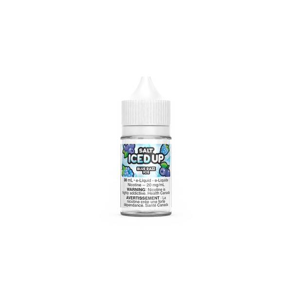 BLUE RAZZ ICE BY ICED UP SALT (30mL)