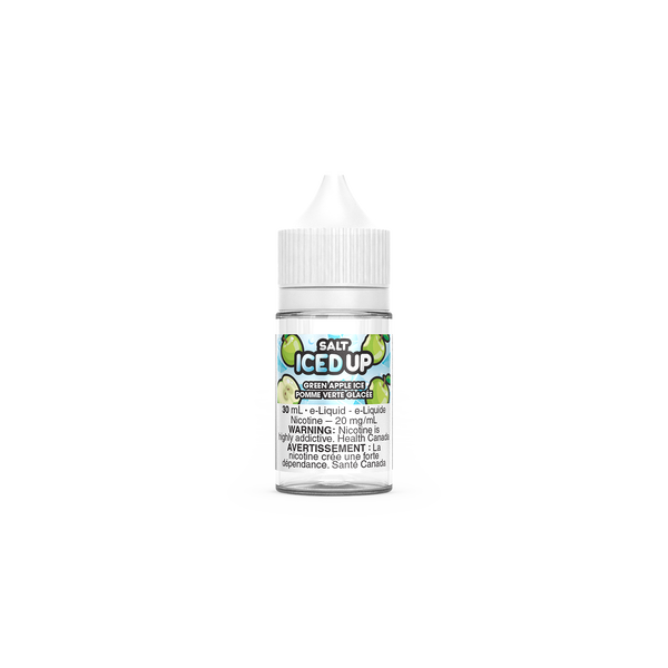 GREEN APPLE ICE BY ICED UP SALT (30mL)