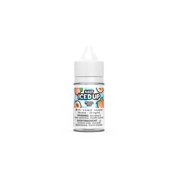 PEACH ICE BY ICED UP SALT (30mL)