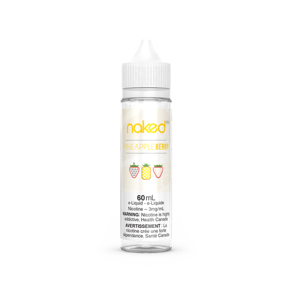 PINEAPPLE BERRY BY NAKED100 (BERRY LUSH) (60mL)