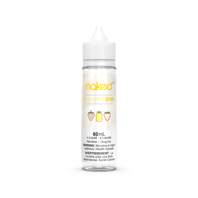 PINEAPPLE BERRY BY NAKED100 (BERRY LUSH) (60mL)