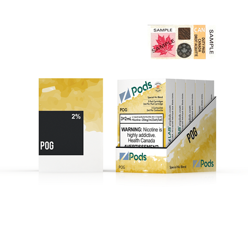 Z-PODS: POG/PASSIONFRUIT ORANGE GUAVA (ONTARIO)
