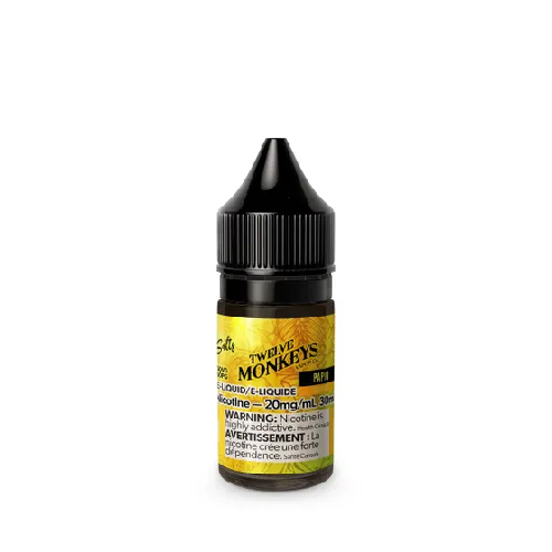 TWELVE MONKEYS SALTS - PAPIO (30mL)