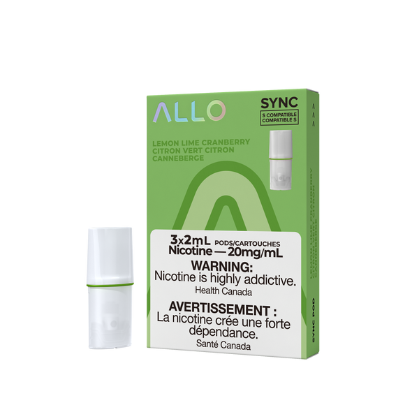 CANNEBERGE CITRON LIME - PODS ALLO SYNC